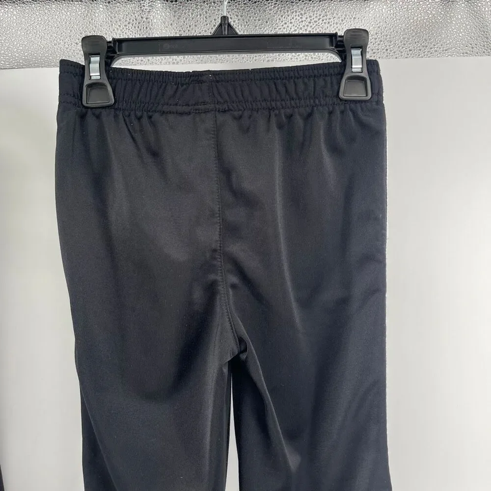 Puma Boys Size 7 Black Tracksuit 2-Piece Track Jacket Jogger Pants Athletic Set